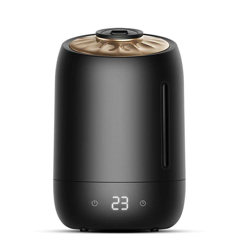 AiryMist Air Humidifier | Air Purifying Mist Maker with Intelligent Touch Screen, Black