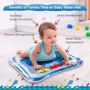 Babop Inflatable Play Mat for Tummy Time Baby Water Mat for Infants