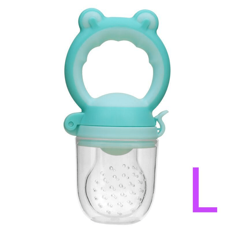 Culine Food Feeder Pacifier, Infant Fruit Teething Toy | Blue