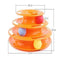 StrayCavy Three-Level Cat Toy Tower Tracks Disc - Ooala