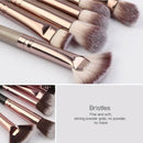 MakePro 12 pcs Makeup Brushes Set Perfect for Eye Makeup