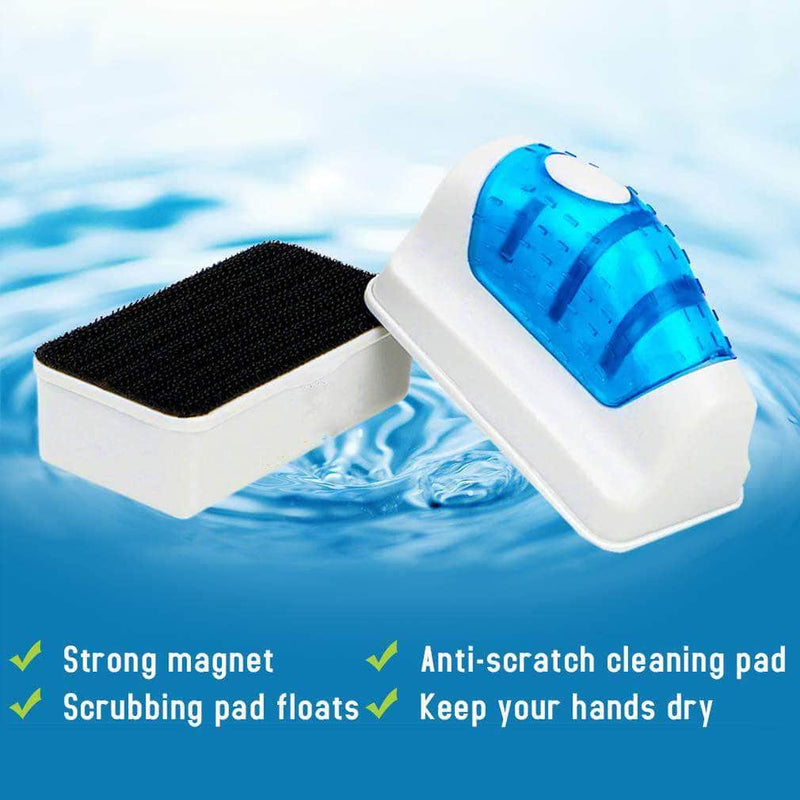 Puol Magnetic Aquarium Fish Tank Glass Algae Scraper Cleaner