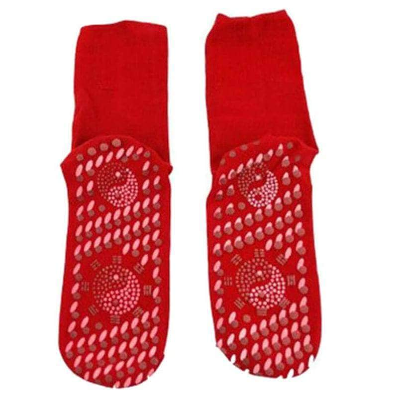 RedShift Magnetic Socks | Self-Heating Therapeutic Massager | Anti-Freezing Warm Foot Socks