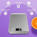 Scaled Digital Kitchen Food Scale 5kg/11lb. Stainless Steel with LCD Display - Ooala