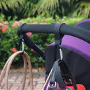 Vixen Stroller Hooks, Bag Hanger & Shopping Bag Clip 2pcs